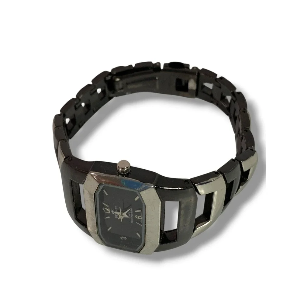 Denacci Mens Wristwatch Tank Rectangular Face Working 31mm
